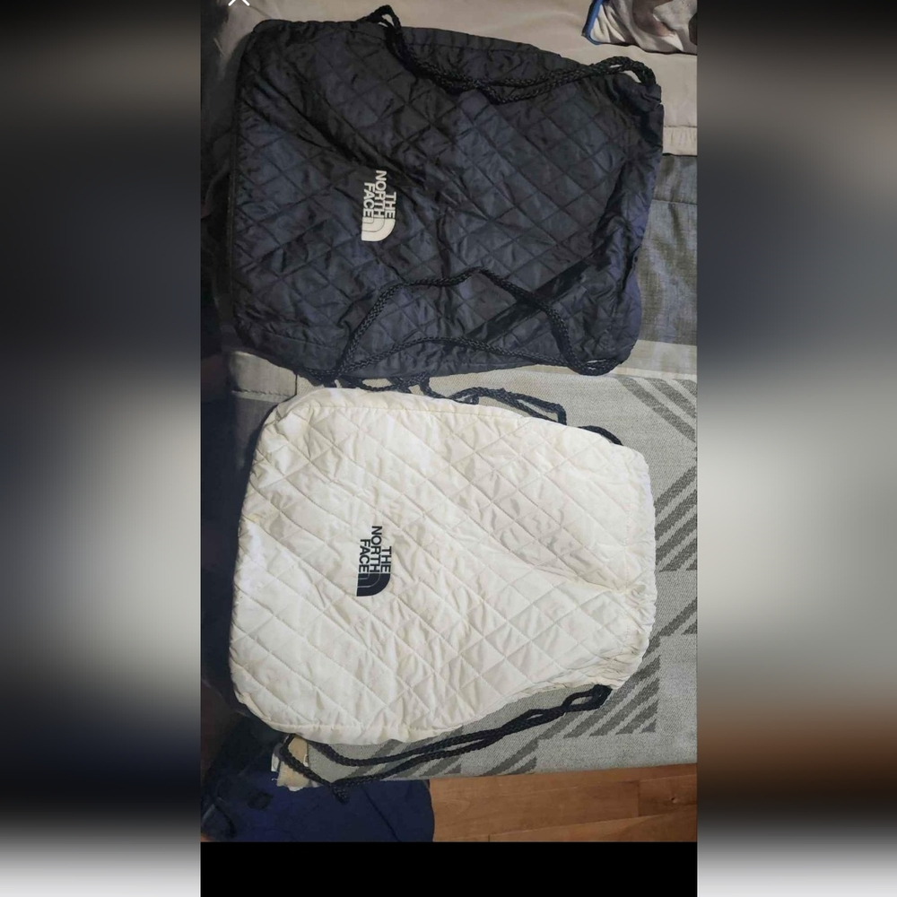 The NorthFace drawstring back packs
